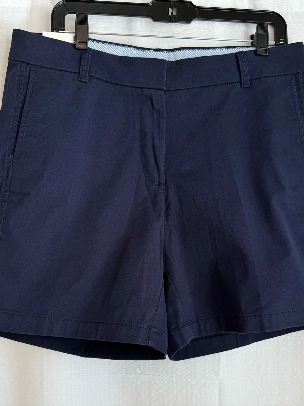 J. Crew Navy Chino Women's Shorts 7” inseam BNWT
